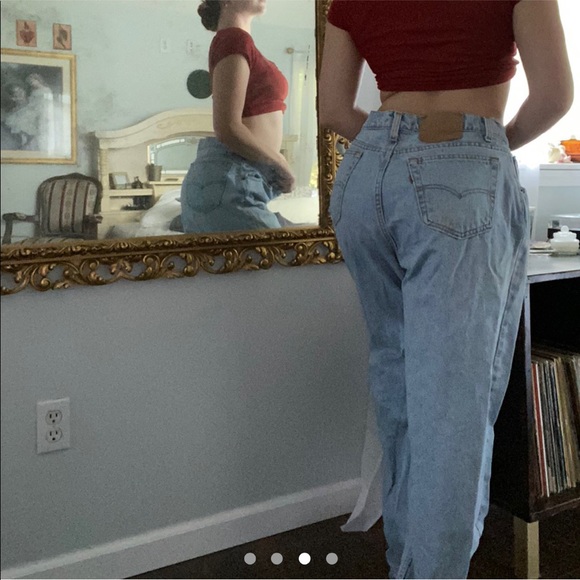 🧢authentic levi dad jeans🦞 - Picture 3 of 4